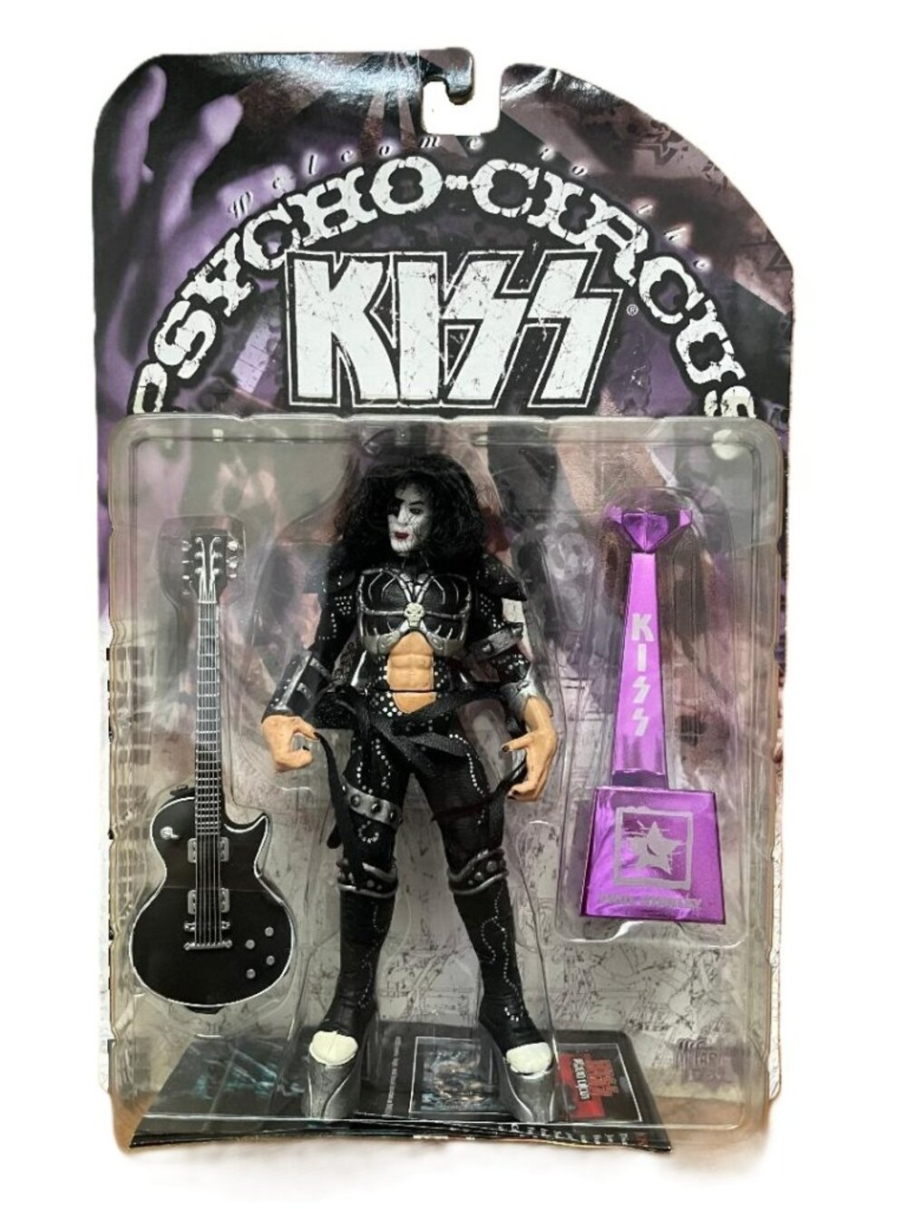 NEW Vintage KISS Paul Stanley 1998 McFarlane Toys Psycho Circus Tour Figure